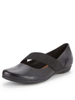 Clarks Discovery Ritz Mary Jane Flat Shoes